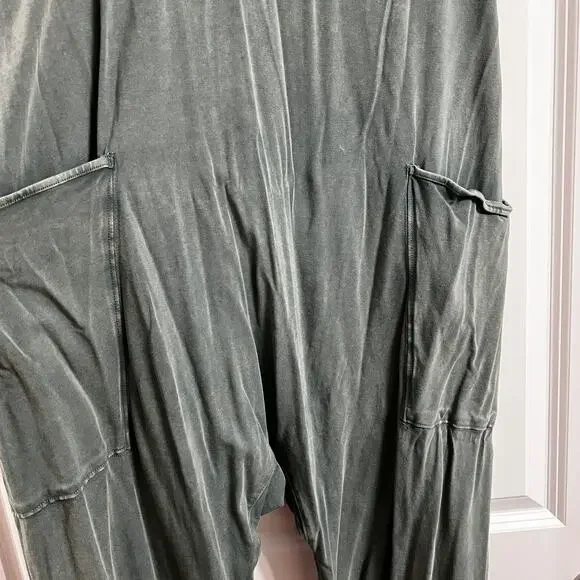 Free People Hot Shot Onesie | Green | Size M - Picture 4 of 6